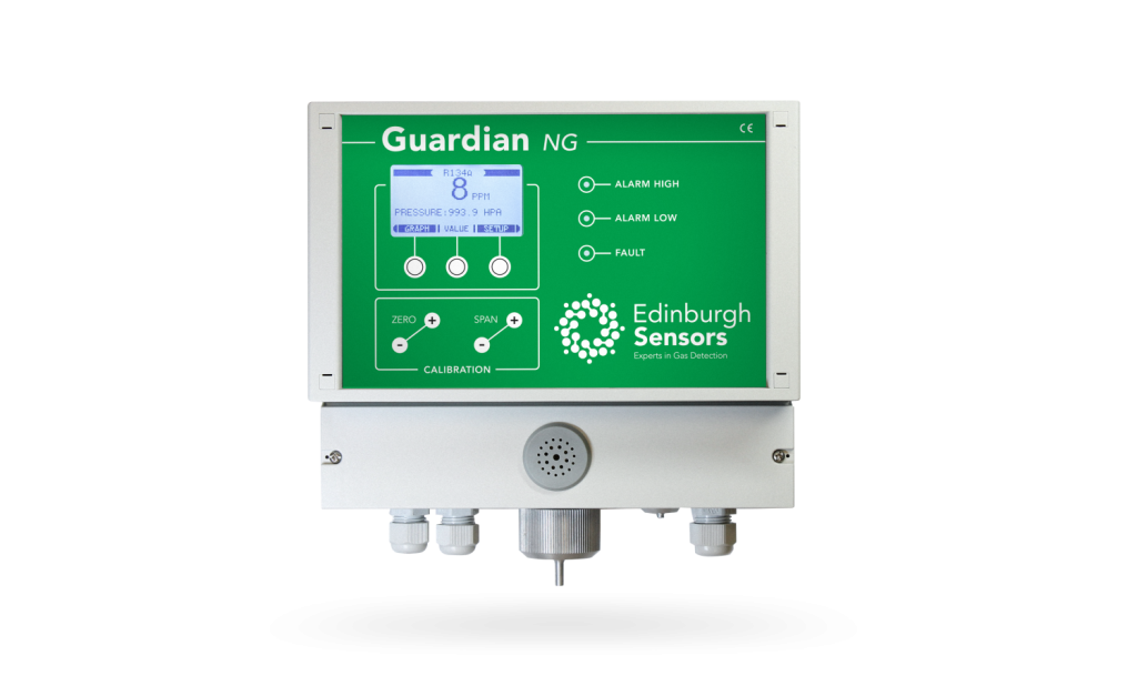 Dry Ice Safety achieved using the Guardian NG gas monitor