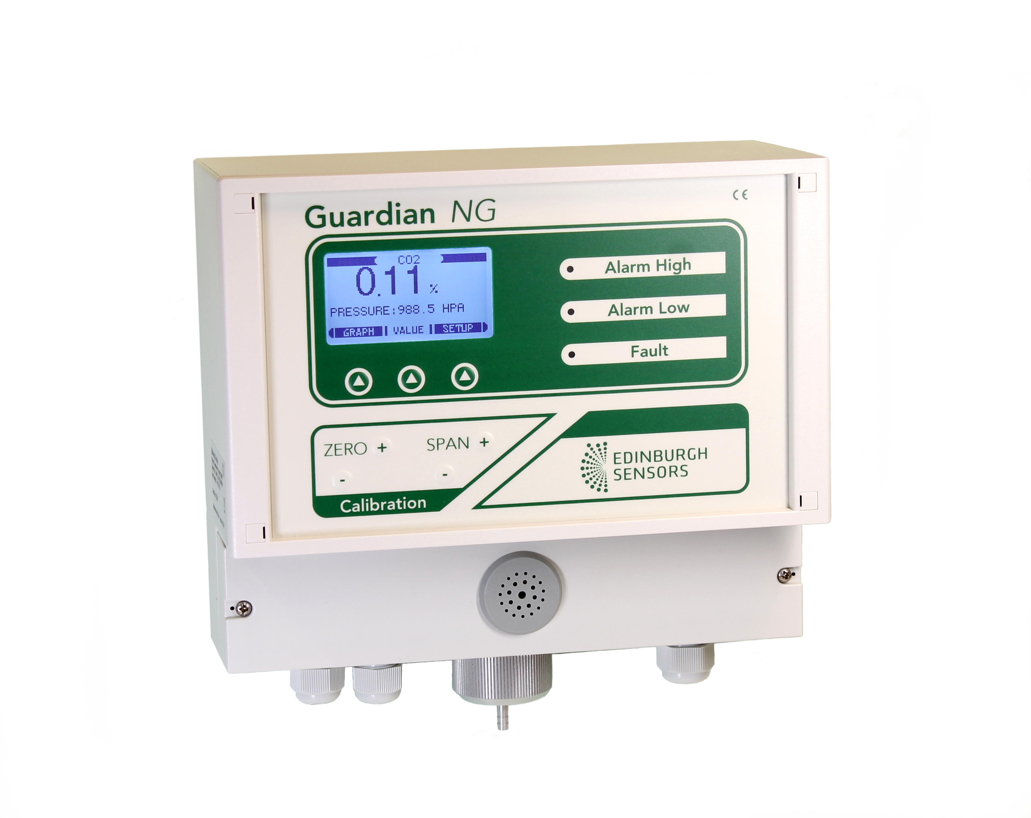 Carbon dioxide monitor the Guardian NG for CO2 monitoring