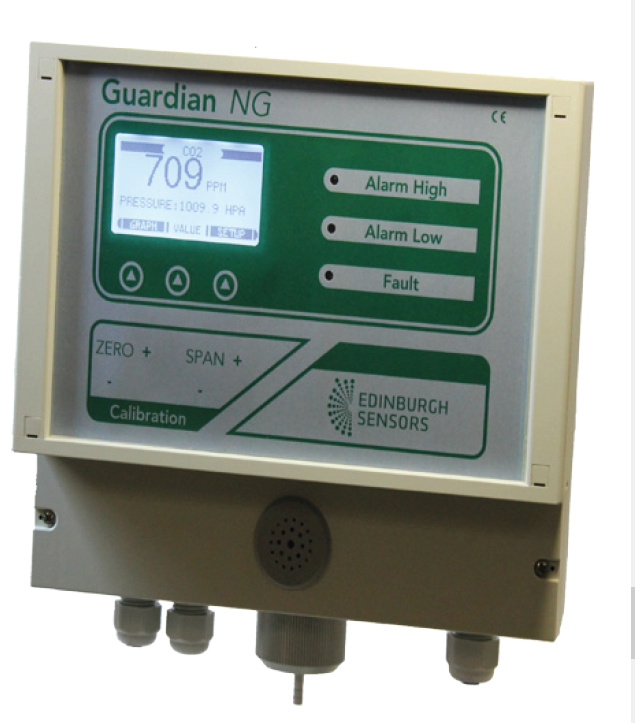 Guardian NG gas monitor for carbon dioxide and methane sensing