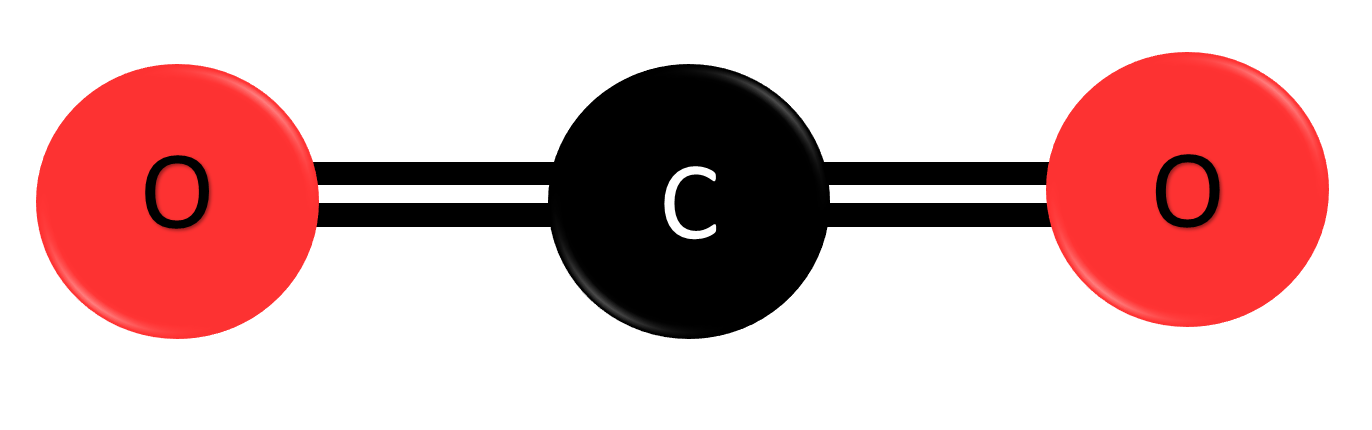 charge of carbon dioxide