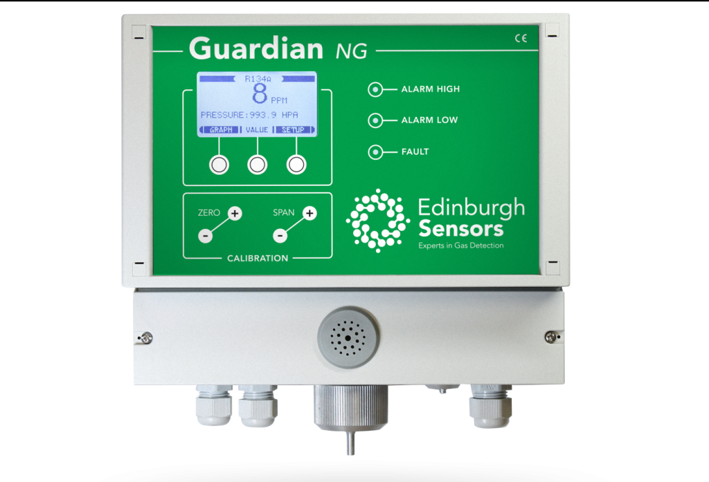 purifying water methods using gas sensors.