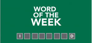 Word of the Week -Infrared clue