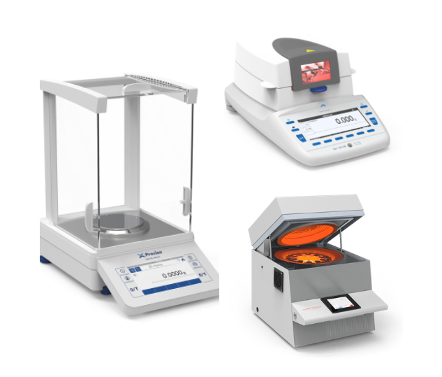 Weighing Solutions: Precision Balance, Moisture Analyser, Ash Analyser