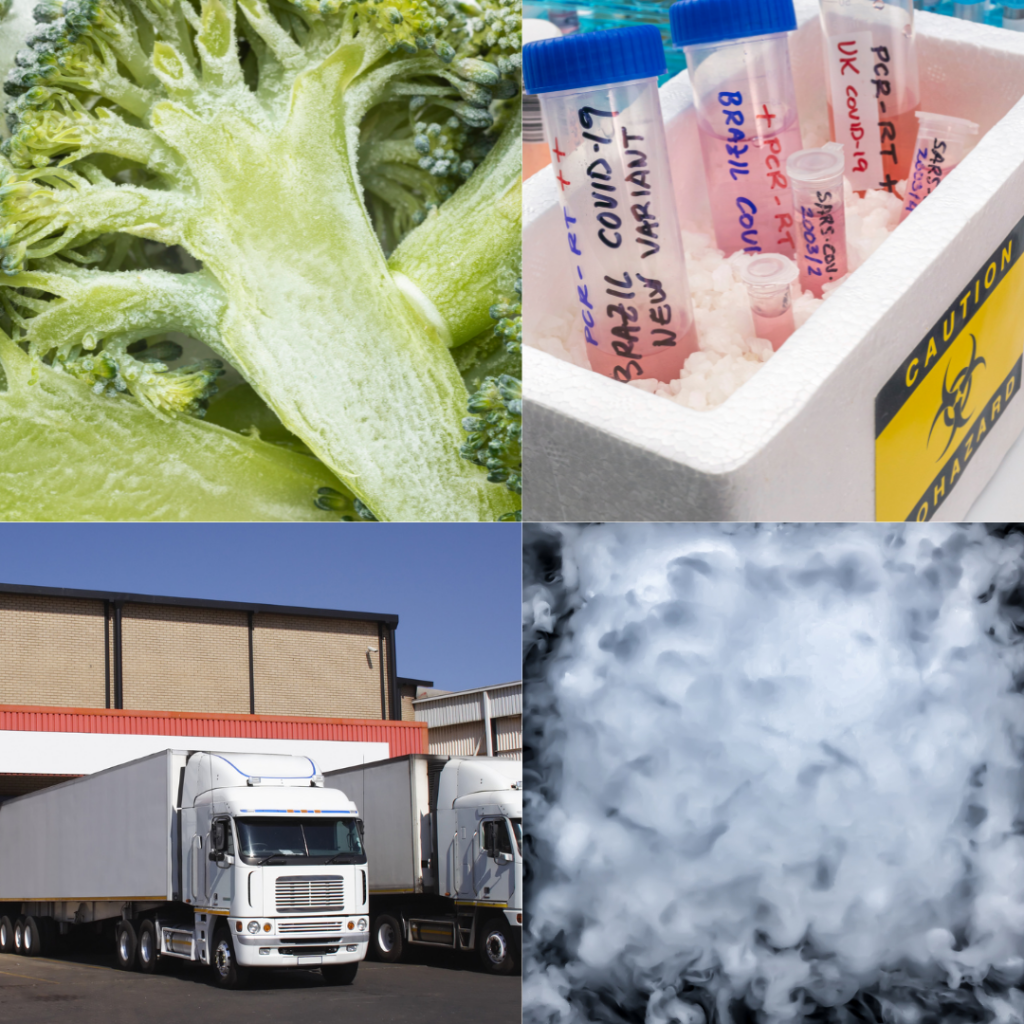 Dry ice uses in the food, pharmaceutical, shipping and theatre industries | Dry ice safety