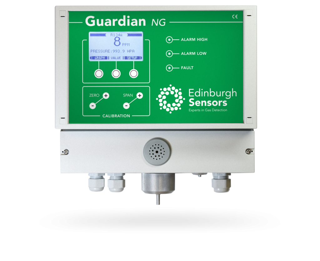 Indoor Air Quality Monitor CO2 Measurement using the Carbon Dioxide Monitor - the guardian NG